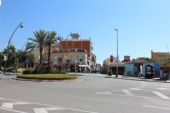 19.06.2014 - Malgrat de Mar: Plaça de l'Ancora se začátkem Carrer de Sant Esteve © PhDr. Zbyněk Zlinský