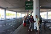 19.06.2014 - Praha-Ruzyně: zastávka Airport expressu Terminál 2 © PhDr. Zbyněk Zlinský