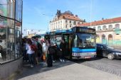 19.06.2014 - Praha hl.n.: spoj č. 62 linky Airport express dorazil do cíle kupodivu s náskokem 1 minuty © PhDr. Zbyněk Zlinský