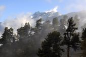 Mlha se dlouho nevzdávala, Riffelalp, 25.09.2014 © Pavel Stejskal