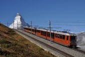 Jednotky GGB 3054 + 3084 směřují na Gornergrat, 25.09.2014 © Pavel Stejskal