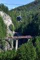 Jednotka GGB na Gornergrat na mostě u Findelbachu, 25.09.2014 © Pavel Stejskal