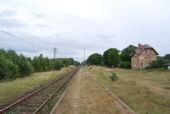 11.08.2014 - Stęknica: Širší pohľad na stanicu © Lukáš Holeš