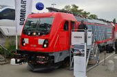 24.09.2014 - Berlin Messe: elektrická lokomotiva TRAXX AC3 LM 187.009 © Josef Vendolský