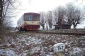 10.12.2005 - Otovice zastávka: 810.550, předposlední vlak © Václav Vyskočil