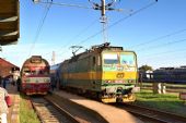 23.8.2014 - Chlumec nad Cidlinou: 163.062, R 921 Úpa, 854.223, Sp 1803 oba vlaky do Trutnova © Jiří Řechka