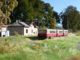 Model železničnej zastávky Levočské Lúky, 28.9. 2014, © Bc. Peter Bendžala