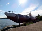 Pevnost Suomenlinna, muzeální ponorka Vesikko, 29.8.2014 © Jiří Mazal