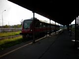 24.8.2014 - stanice Beograd Dunav, příjezd motorové jednotky z Vršace © Marek Vojáček