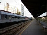 25.8.2014 - Bělehrad, vlak EC 272 Avala před odjezdem do Prahy © Marek Vojáček