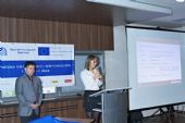 30.10.2014 - Cheb: hovoří Ing. Lucie Bartáková, Státní fond dopravní infrastruktury © Jiří Řechka