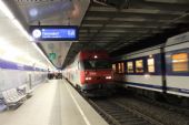 22.10.2014 - Wien Hauptbahnhof: výpravu novinářů přivezl ze stanice Wien Meidling R 2328 Wiener Neustadt Hbf - Wien Floridsdorf © PhDr. Zbyněk Zlinský