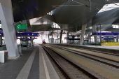 22.10.2014 - Wien Hauptbahnhof: stavební práce dosud pokračují © Jiří Řechka