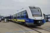 24.09.2014 - Berlin Messe: motorová jednotka LINT 54 č. 622.208/708 pro LNVG Niedersachsen s určením pro dopravce Erixx © Josef Vendolský