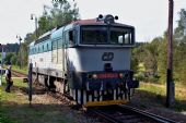 29.08.2014 - Nové Údolí: 754.022, Os 8108/9, objíždění soupravy © Jiří Řechka