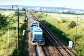 1.7.2001 - Šebastovce: 736 001-9 a spešninový rýchlik © Ondrej Krajňák