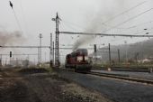 25.11.2014 - Ústí na Labem západ: 742.086-2 se vrací na své stanoviště © PhDr. Zbyněk Zlinský