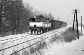 Rn 56113 s lokomotivou T 478.4023 mezi Březovou nad Svitavou a Letovicemi. 1. 2. 1987 © Pavel Stejskal