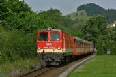 28.5.2008 - Lokomotiva 2095.010-1 projíždí s vlakem R 6903 ''Ybbstaler'' úsekem Schillerpark - Lokalbahn a směřuje do Lunz am See © Josef Vendolský