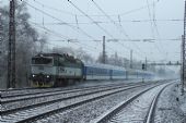 754.081 v čele Ex 540 Hutník vjíždí do České Třebové; 2.12.2014 © Pavel Stejskal