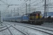 V čele Railjetu na EC 73 lokomotiva ČDC 742.314; 2.12.2014 © Pavel Stejskal