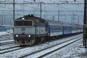 754.081 opouští Českou Třebovou na vlaku Ex 149; 2.12.2014 © Pavel Stejskal