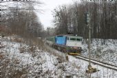 27.1.2014 - Čeladná: 754 086-7 s osobním vlakem do Frenštátu © Karel Furiš