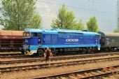 27.7.2014 - Ostrava-Svinov: 750 202-4 ODOS, strojvedoucí Juraj Konečný © Karel Furiš