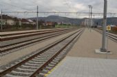 Žst. Trenčín, nové trate severnej časti stanice, 21.11.2014 © F.Smatana