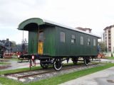 Muzeum parních lokomotiv, vagon z konce 19. století, 1.11.2014 © Jiří Mazal