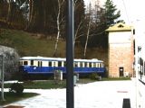 13.12. 2014, Semmering- stanica- pamätník- motorová lokomotíva 5144.001-4 ÖBB (vznikla z VT 44 BBÖ), © Juraj Földes