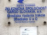 24.01.2015 - RD Haniska: označenie pracoviska ZSSK Cargo, a.s. © Milan Weinwurm