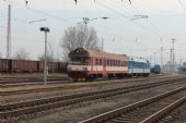 16.01.2015 - Chlumec n.C.: 80-29 211-7 + 854.204-5 odjíždí jako Sp 1806 Trutnov hl.n. - Kolín © PhDr. Zbyněk Zlinský