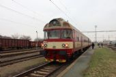 16.01.2015 - Chlumec n.C.: 854.017-1 + 80-29 207-5 jako Sp 1811 Kolín - Trutnov hl.n. © PhDr. Zbyněk Zlinský