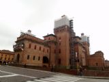 Ferrara, hrad Castello Estense, 19.9.2014 ©Jiří Mazal