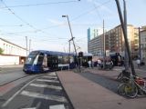 Padova, tramvaj typu Translohr STE 3 u zastávky Stazione FS, 19.9.2014 ©Jiří Mazal