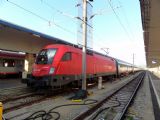 Wien Westbahnhof, Taurus řady 1116 s EN236, 20.9.2014 ©Jiří Mazal