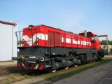 Rekonstruovanému ''čmelákovi'' 774.703-3 Sokolovské uhelné a.s. říkají ''Lubinka'' (CZ LOKO Jihlava, 23.7.2008) © PhDr. Zbyněk Zlinský