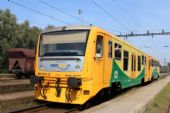 ''Regionova'' 814.074-1/914.074-0 má na čelech jméno ''Michalka'' (Pardubice-Rosice n.L., 18.8.2012) © PhDr. Zbyněk Zlinský