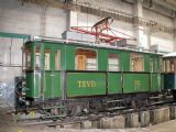 Historický elektrický vůz č. 22 TEVD (ex EMU 26.001 ČSD) je populární ''Kométa'' (RD Poprad, 5.5.2008) © PhDr. Zbyněk Zlinský