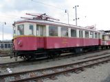 Historický elektrický vůz EMU 49.0001 vlastní jméno nemá, je znám pod obecnou přezdívkou ''električka'' (RD Poprad, 5.5.2008) © PhDr. Zbyněk Zlinský