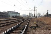 21.02.2015 - Opatovice n.L.-Pohřebačka: výhybka č. 7 je v km 16,487, začátek vlečky 4237 EOP v km 16,485 © PhDr. Zbyněk Zlinský