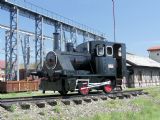 21.05.2005 - Meziměstí: 210.901- atrapa parní lokomotivy; přestavba motorové BN 60 © PhDr. Zbyněk Zlinský