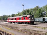 21.05.2005 - Trutnov hl.n.: 854.217-7 odstupuje z Os 5707 z Chlumce nad Cidlinou © PhDr. Zbyněk Zlinský