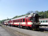 21.05.2005 - Trutnov hl.n.: 742.210-8 + 742.260-3 + 053 Btn + 854.215-1 jako Os 15414/Sp 1866 Jaroměř - Chlumec n.C. © PhDr. Zbyněk Zlinský