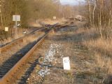 9.3.2015 - odbočení vlečky do areálu Strabag Rail © Marek Vojáček