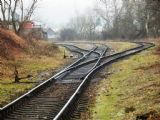 15.03.2015 - Kostoľany nad Hornádom: koľaje do starej stanice © Milan Weinwurm