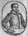 Jan Jesenius *1566, slovenský lékař, politik a filozof, popraven v r. 1621 na Staroměstském náměstí; zdroj: www.aretin.cz