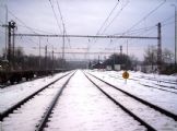 Koľajisko od pražského zhlavia, 7. 1. 2004 - Říčany © Peter Bado