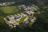 Letecká snímka areálu Žilinskej univerzity na Veľkom Diele © Žilinská univerzita